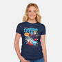 Compound Vs Cereal-Womens-Fitted-Tee-hbdesign