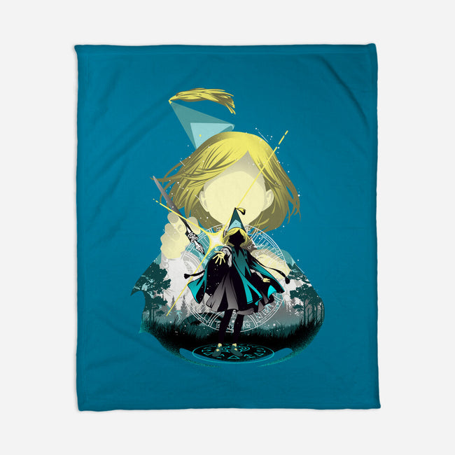 Hat Atelier Witch-None-Fleece-Blanket-hypertwenty