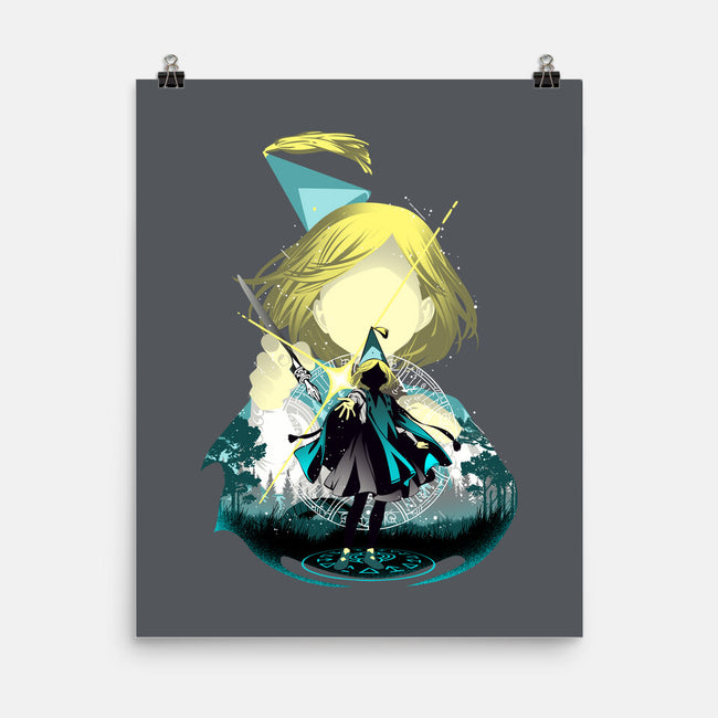 Hat Atelier Witch-None-Matte-Poster-hypertwenty