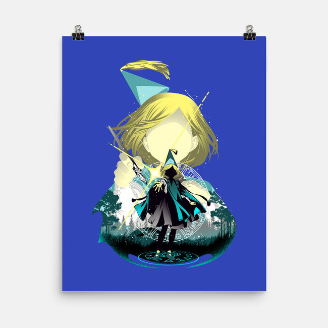 Hat Atelier Witch-None-Matte-Poster-hypertwenty