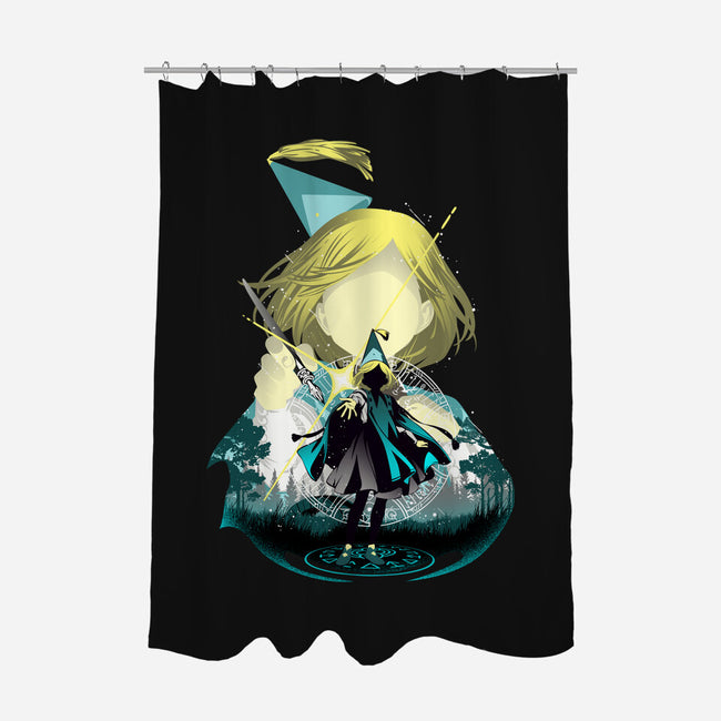 Hat Atelier Witch-None-Polyester-Shower Curtain-hypertwenty