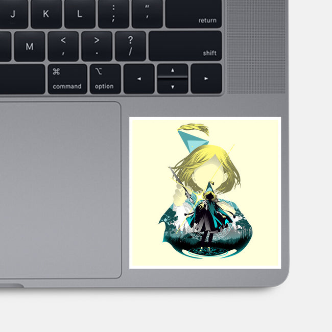 Hat Atelier Witch-None-Glossy-Sticker-hypertwenty