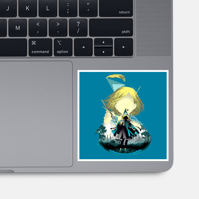 Hat Atelier Witch-None-Glossy-Sticker-hypertwenty