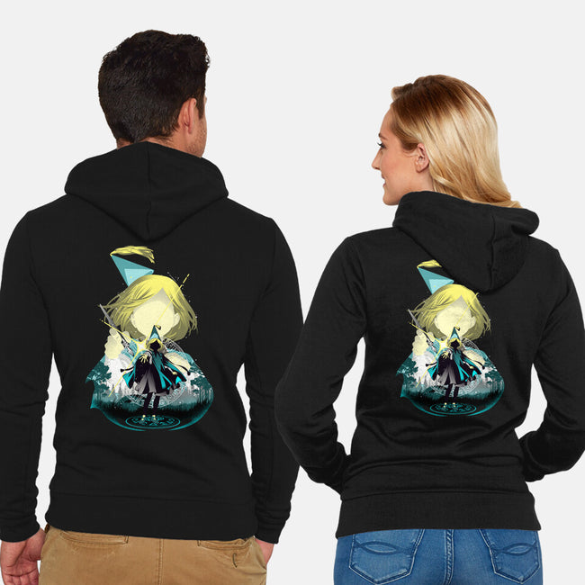 Hat Atelier Witch-Unisex-Zip-Up-Sweatshirt-hypertwenty