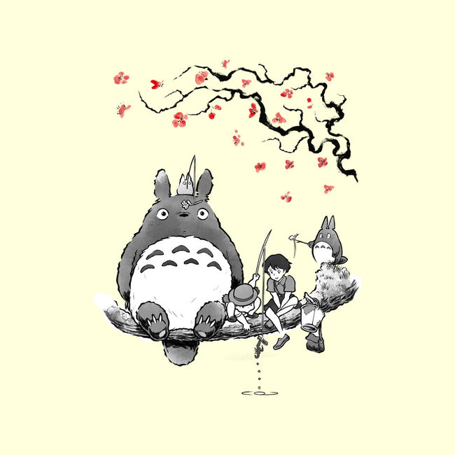 Mystic Forest Friend Sumi-E-Unisex-Basic-Tank-Astrobot Invention