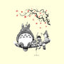 Mystic Forest Friend Sumi-E-None-Glossy-Sticker-Astrobot Invention