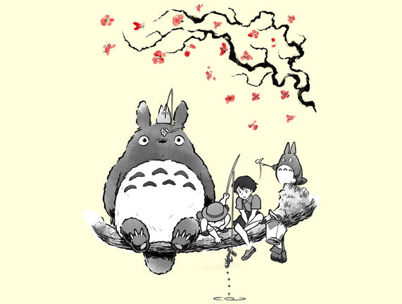 Mystic Forest Friend Sumi-E