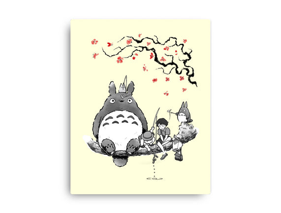 Mystic Forest Friend Sumi-E