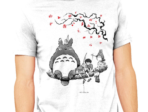 Mystic Forest Friend Sumi-E