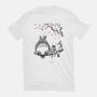 Mystic Forest Friend Sumi-E-Mens-Premium-Tee-Astrobot Invention