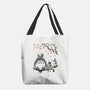 Mystic Forest Friend Sumi-E-None-Basic Tote-Bag-Astrobot Invention