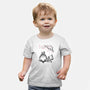 Mystic Forest Friend Sumi-E-Baby-Basic-Tee-Astrobot Invention