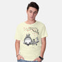 Mystic Forest Friend Sumi-E-Mens-Basic-Tee-Astrobot Invention