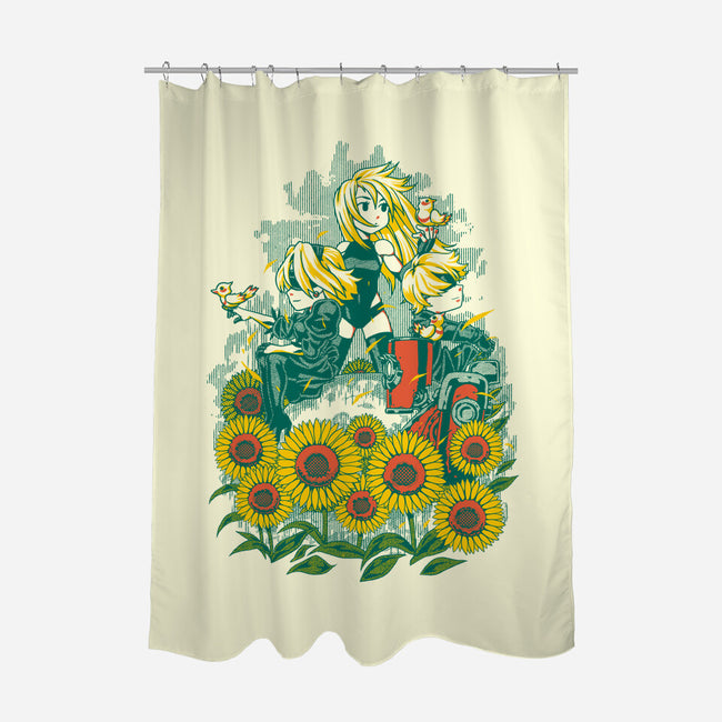 Sunny Day-None-Polyester-Shower Curtain-Estudio Horta