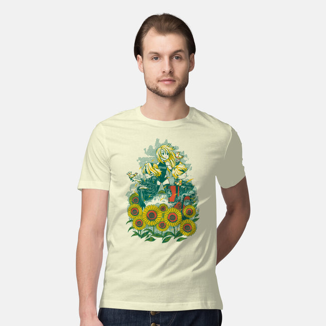 Sunny Day-Mens-Premium-Tee-Estudio Horta