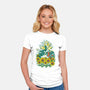 Sunny Day-Womens-Fitted-Tee-Estudio Horta