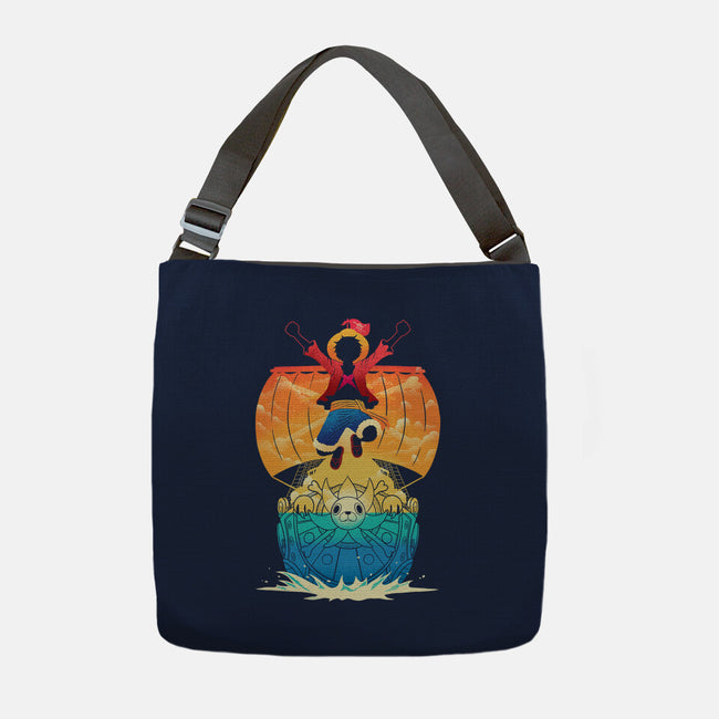 Adventure Never Sinks-None-Adjustable Tote-Bag-sachpica