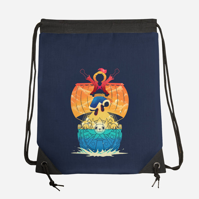 Adventure Never Sinks-None-Drawstring-Bag-sachpica