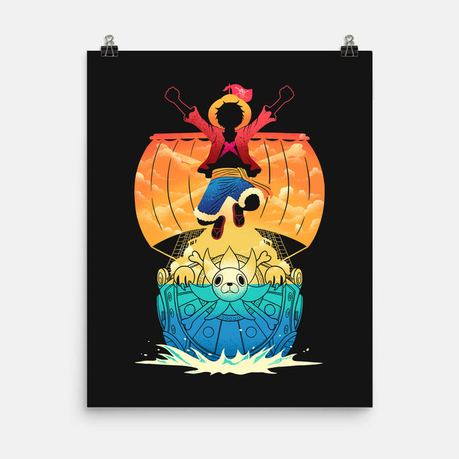 Adventure Never Sinks-None-Matte-Poster-sachpica