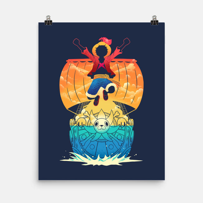 Adventure Never Sinks-None-Matte-Poster-sachpica
