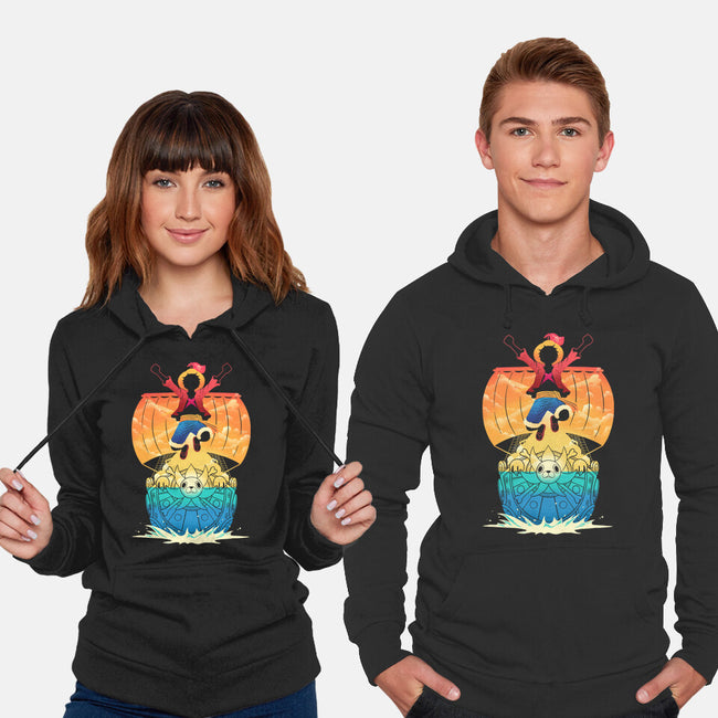 Adventure Never Sinks-Unisex-Pullover-Sweatshirt-sachpica