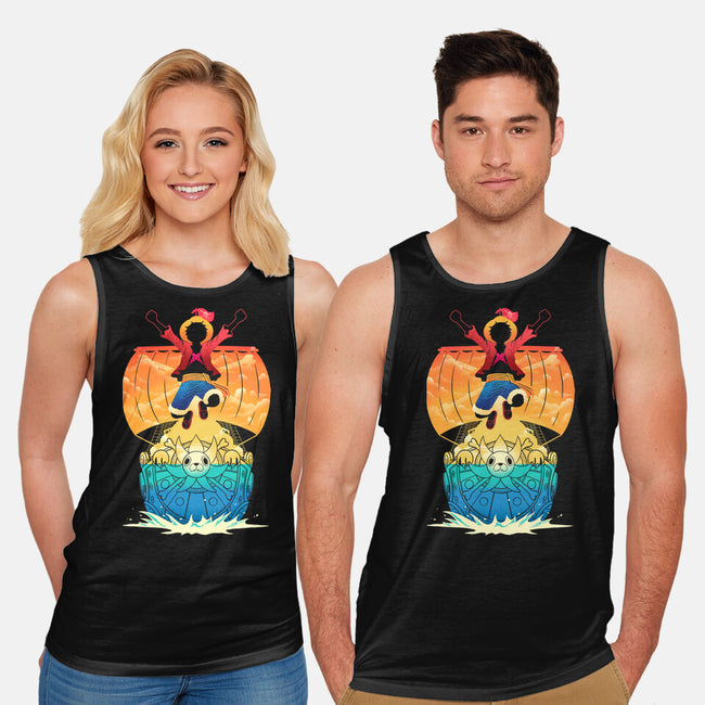 Adventure Never Sinks-Unisex-Basic-Tank-sachpica