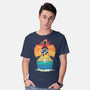 Adventure Never Sinks-Mens-Basic-Tee-sachpica