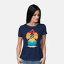 Adventure Never Sinks-Womens-Basic-Tee-sachpica