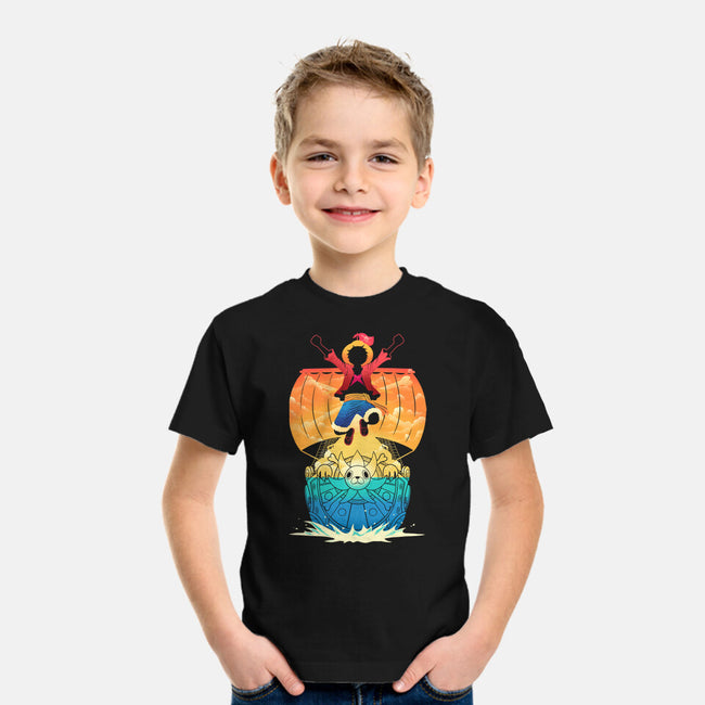 Adventure Never Sinks-Youth-Basic-Tee-sachpica