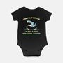 Definitely Not A Shark-Baby-Basic-Onesie-BridgeWalker