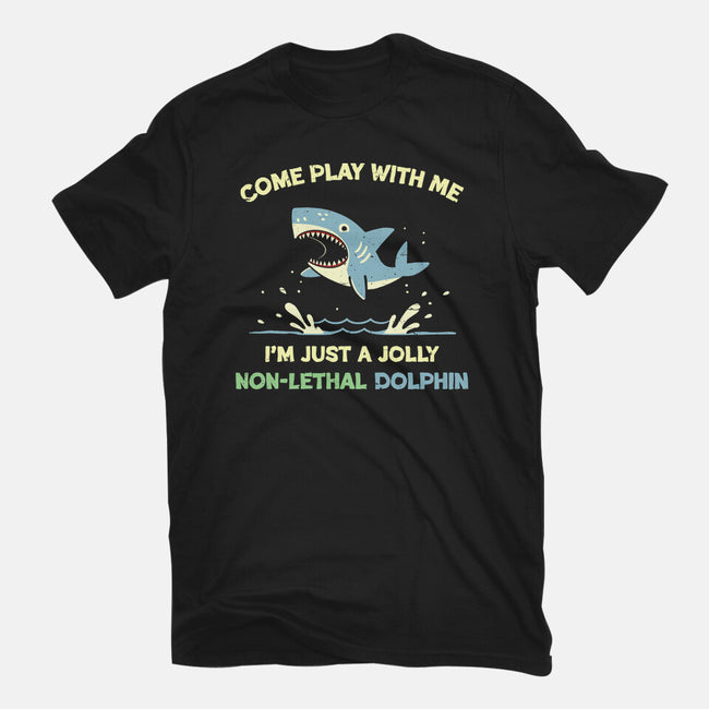 Definitely Not A Shark-Youth-Basic-Tee-BridgeWalker