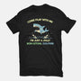 Definitely Not A Shark-Womens-Basic-Tee-BridgeWalker