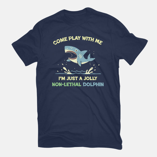 Definitely Not A Shark-Mens-Heavyweight-Tee-BridgeWalker