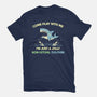 Definitely Not A Shark-Womens-Basic-Tee-BridgeWalker