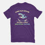 Definitely Not A Shark-Womens-Fitted-Tee-BridgeWalker