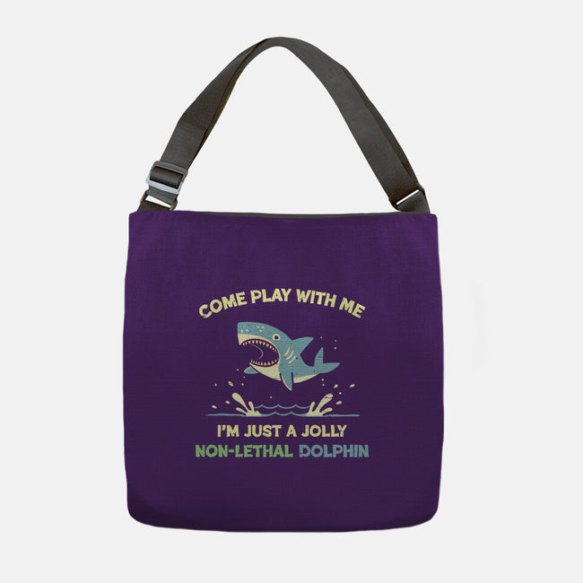 Definitely Not A Shark-None-Adjustable Tote-Bag-BridgeWalker
