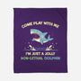 Definitely Not A Shark-None-Fleece-Blanket-BridgeWalker