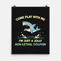Definitely Not A Shark-None-Matte-Poster-BridgeWalker