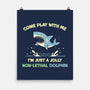 Definitely Not A Shark-None-Matte-Poster-BridgeWalker