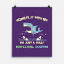Definitely Not A Shark-None-Matte-Poster-BridgeWalker