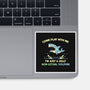 Definitely Not A Shark-None-Glossy-Sticker-BridgeWalker