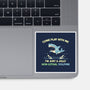 Definitely Not A Shark-None-Glossy-Sticker-BridgeWalker