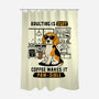 Adulting Is Ruff-None-Polyester-Shower Curtain-Trendlory