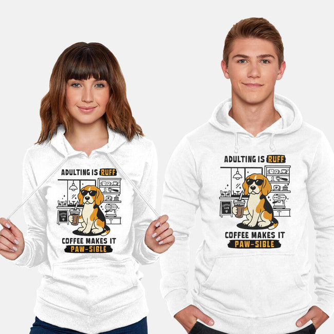 Adulting Is Ruff-Unisex-Pullover-Sweatshirt-Trendlory