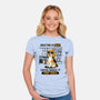 Adulting Is Ruff-Womens-Fitted-Tee-Trendlory