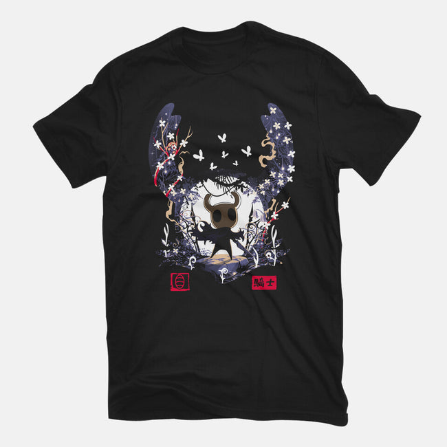 The Warrior Of Hallownest-Womens-Fitted-Tee-Arinesart