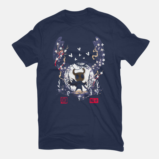 The Warrior Of Hallownest-Womens-Basic-Tee-Arinesart