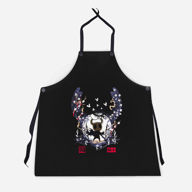 The Warrior Of Hallownest-Unisex-Kitchen-Apron-Arinesart