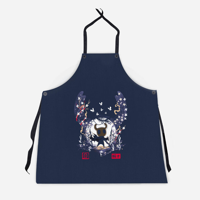 The Warrior Of Hallownest-Unisex-Kitchen-Apron-Arinesart