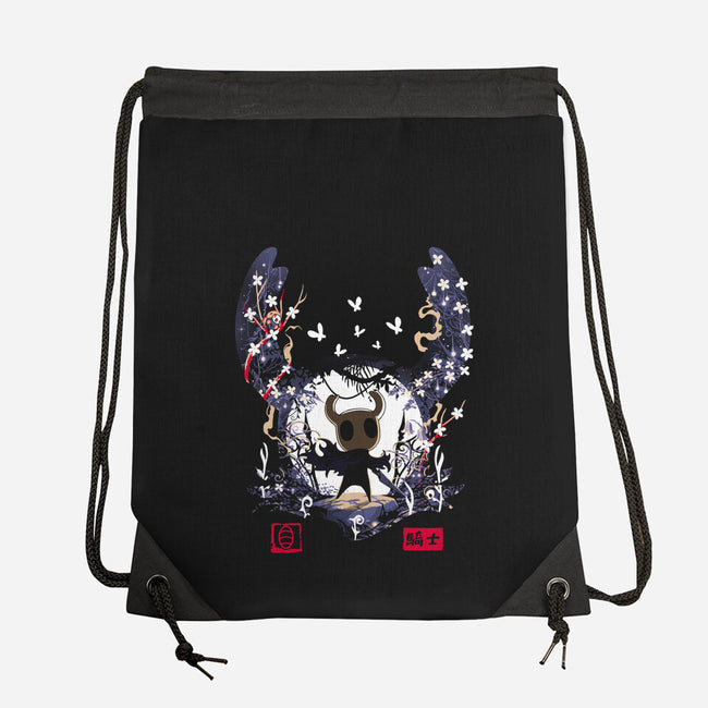The Warrior Of Hallownest-None-Drawstring-Bag-Arinesart